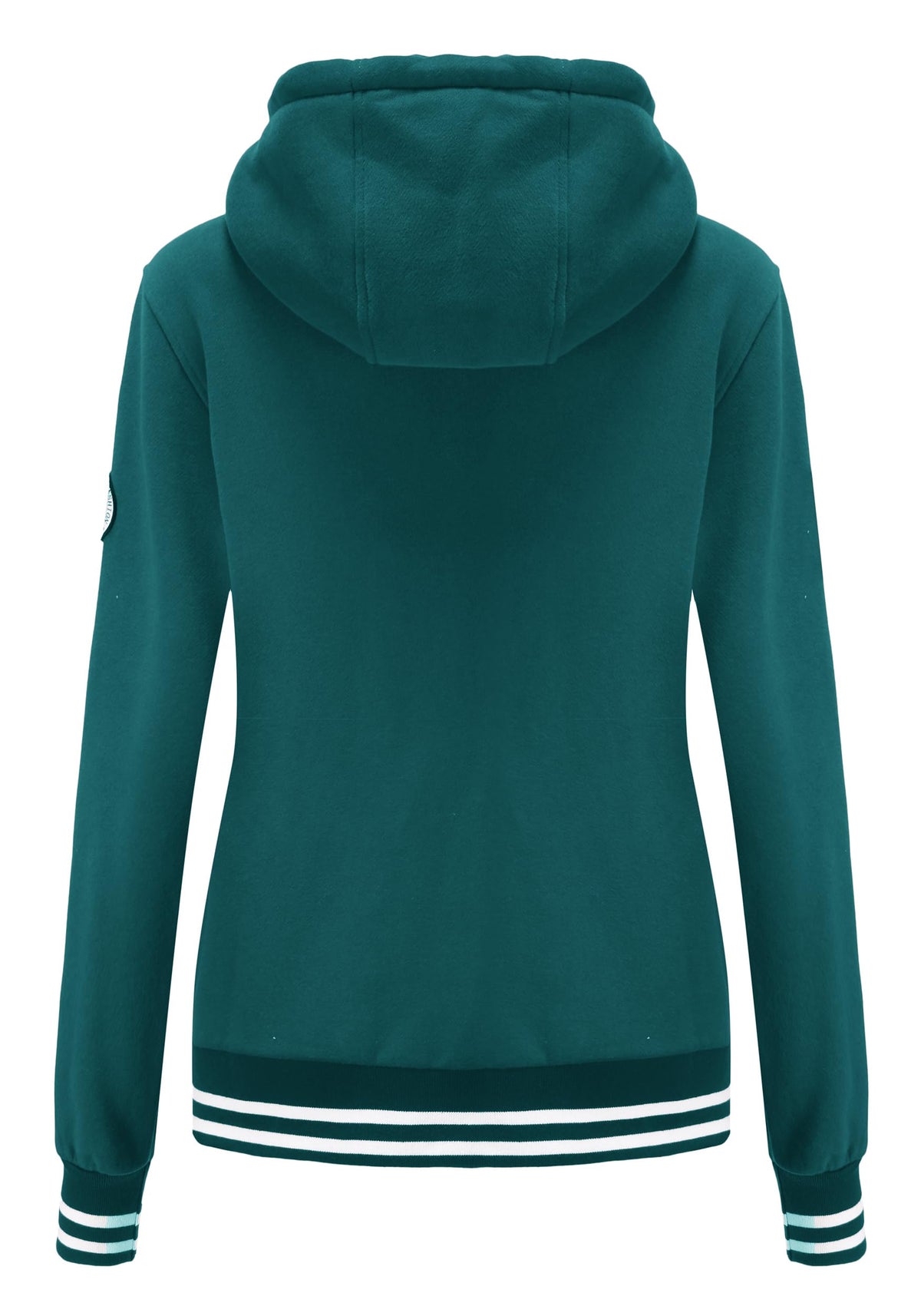 TrendiMax Sweat à Capuche Femmes avec Poches Manches Longues Manteau Femme Hiver Zippé Col Montant Hoodie Femme Chaude Douce Confortable - PATOGAZ
