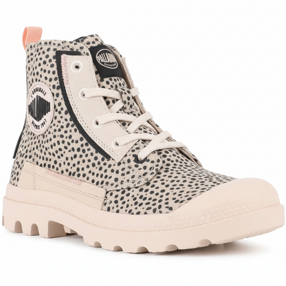 Palladium Pampa Underlayer — Boot Mid-Cut Femme Blanc