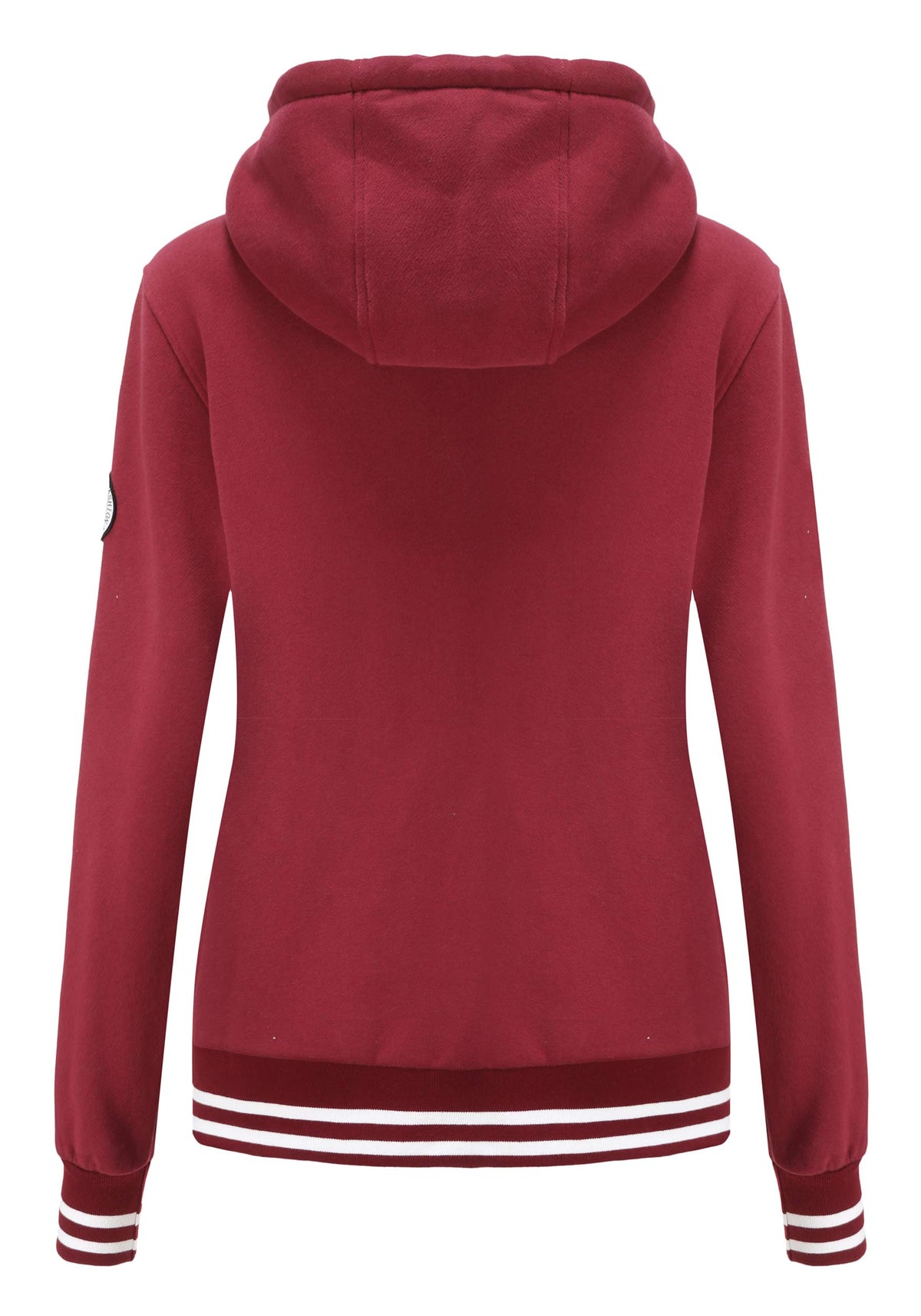 TrendiMax Sweat à Capuche Femmes avec Poches Manches Longues Manteau Femme Hiver Zippé Col Montant Hoodie Femme Chaude Douce Confortable - PATOGAZ