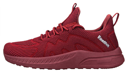Feethit Baskets et Chaussures de Sport Homme Tennis Running Marche Sneakers | Mesh respirant, intérieur doux, amorti EVA, semelle en caoutchouc antidérapante, lacets réglables, sport et quotidien - PATOGAZ