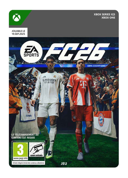 EA SPORTS FC 26 — Édition Standard Xbox Series X / Xbox One (Disque)
