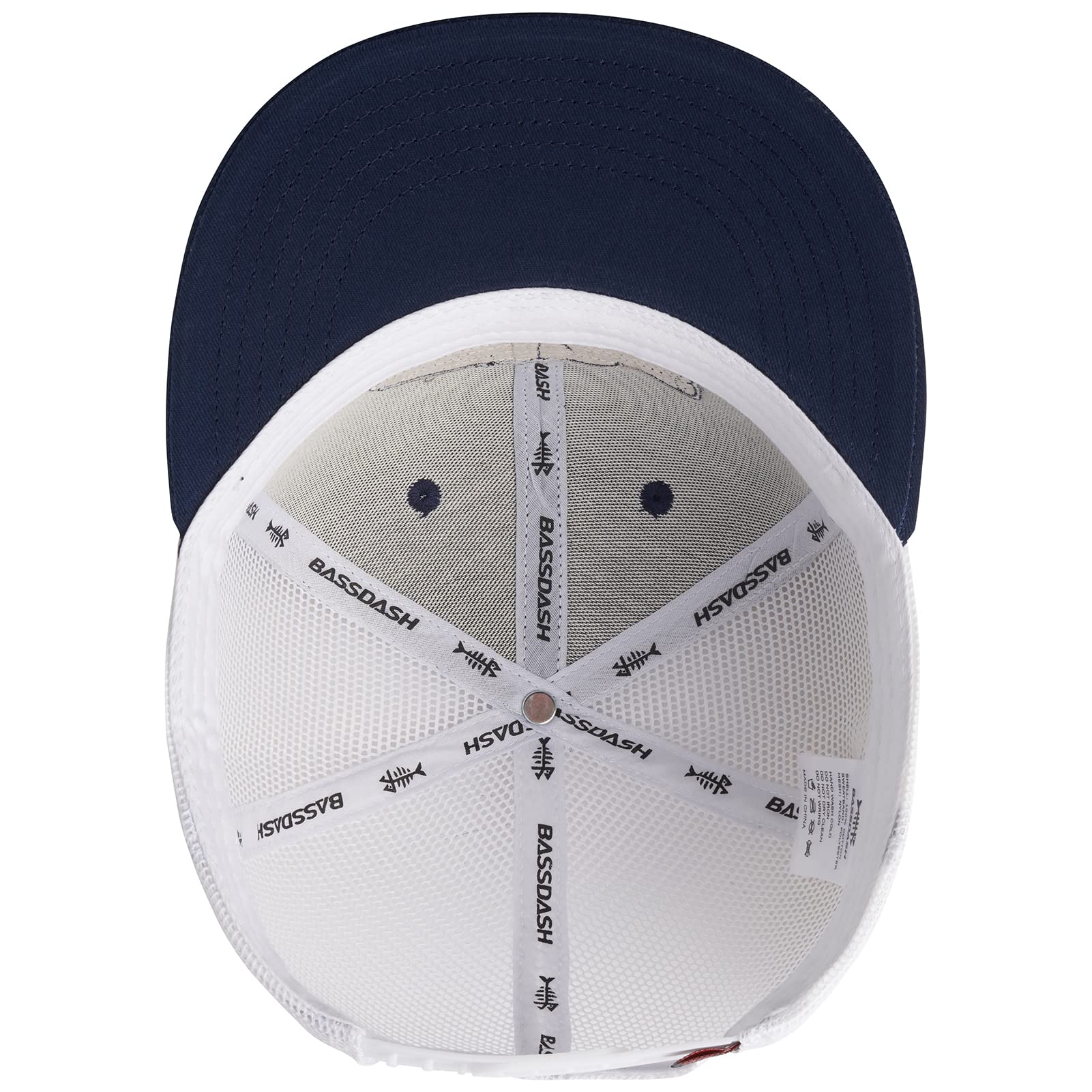 Bassdash Casquette de Camionneur à Bord Plat réglable Snapback Chapeau Maille Dos pour Hommes Femmes pêche Chasse - PATOGAZ