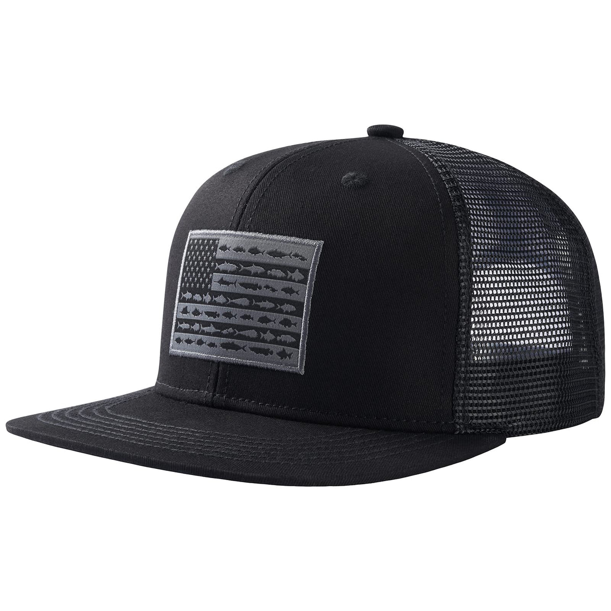 Bassdash Casquette de Camionneur à Bord Plat réglable Snapback Chapeau Maille Dos pour Hommes Femmes pêche Chasse - PATOGAZ
