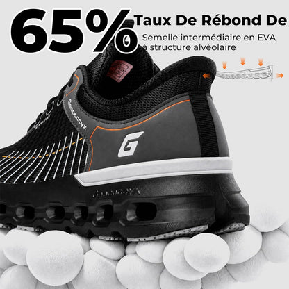 Baskets Larges Chaussures de Sport Homme | Chaussures à bout large, Pieds Larges, Respirant, Antidérapant, Amorti, pour Sorties quotidiennes, Fitness, Jogging - PATOGAZ