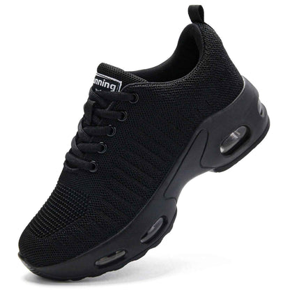 Myztra Femme Baskets Running Coussin Amortissant | Marche, Amortissantes, Légères, Respirantes, Antidérapantes, Confortables, Fitness, Gym, Jogging, Quotidien