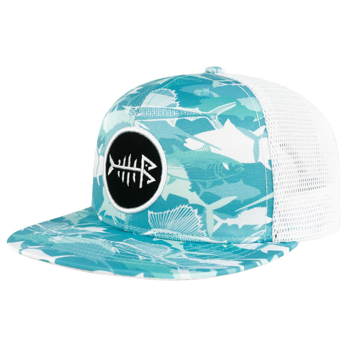 Bassdash Casquette de Camionneur à Bord Plat réglable Snapback Chapeau Maille Dos pour Hommes Femmes pêche Chasse - PATOGAZ