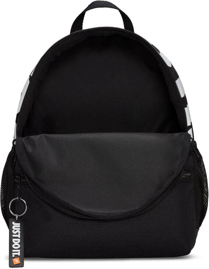Nike_Y NK BRSLA JDI MINI , Mixte enfant, Noir/Blanc, Taille unique - PATOGAZ