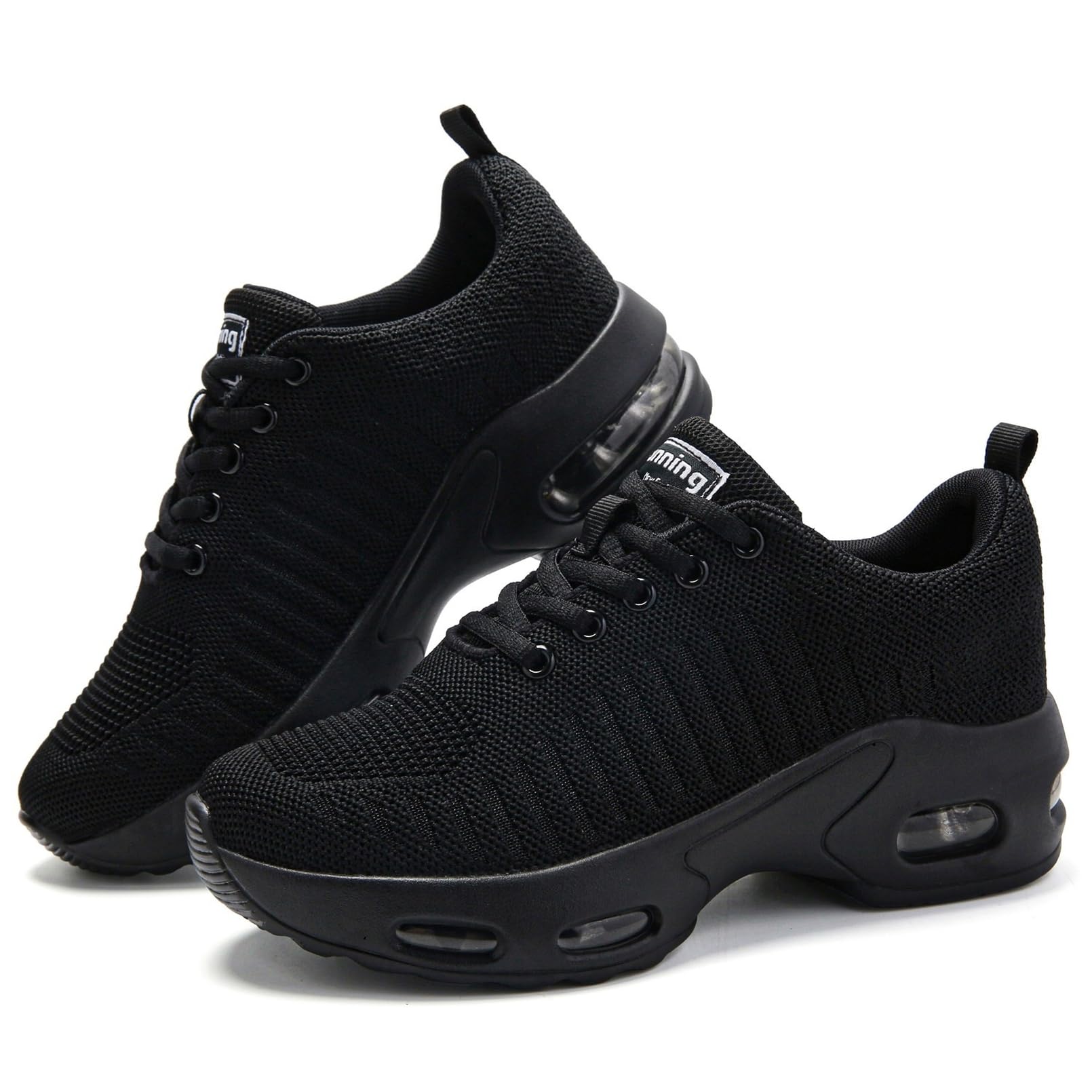 Myztra Femme Baskets Running Coussin Amortissant | Marche, Amortissantes, Légères, Respirantes, Antidérapantes, Confortables, Fitness, Gym, Jogging, Quotidien - PATOGAZ