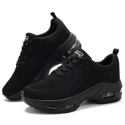 Myztra Femme Baskets Running Coussin Amortissant | Marche, Amortissantes, Légères, Respirantes, Antidérapantes, Confortables, Fitness, Gym, Jogging, Quotidien - PATOGAZ