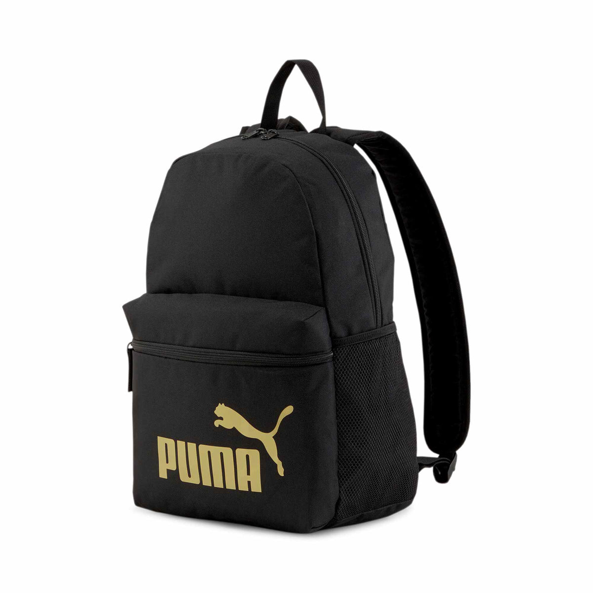 PUMA PUMA PHASE Backpack, Sacs à dos classiques Unisexe, PUMA Black-Gold-No.1 Logo, OSFA - 091164 - PATOGAZ