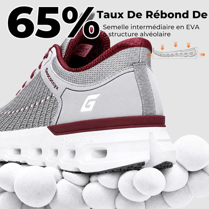 Baskets Larges Chaussures de Sport Homme | Chaussures à bout large, Pieds Larges, Respirant, Antidérapant, Amorti, pour Sorties quotidiennes, Fitness, Jogging - PATOGAZ
