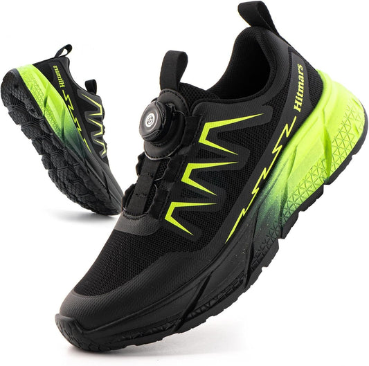 Chaussures de Running Femme Basket Course Sneakers Lacets Autobloquants | Chaussures Course,Chaussures Mode et Sport à Coussin d'air,Fitness,Légères - PATOGAZ