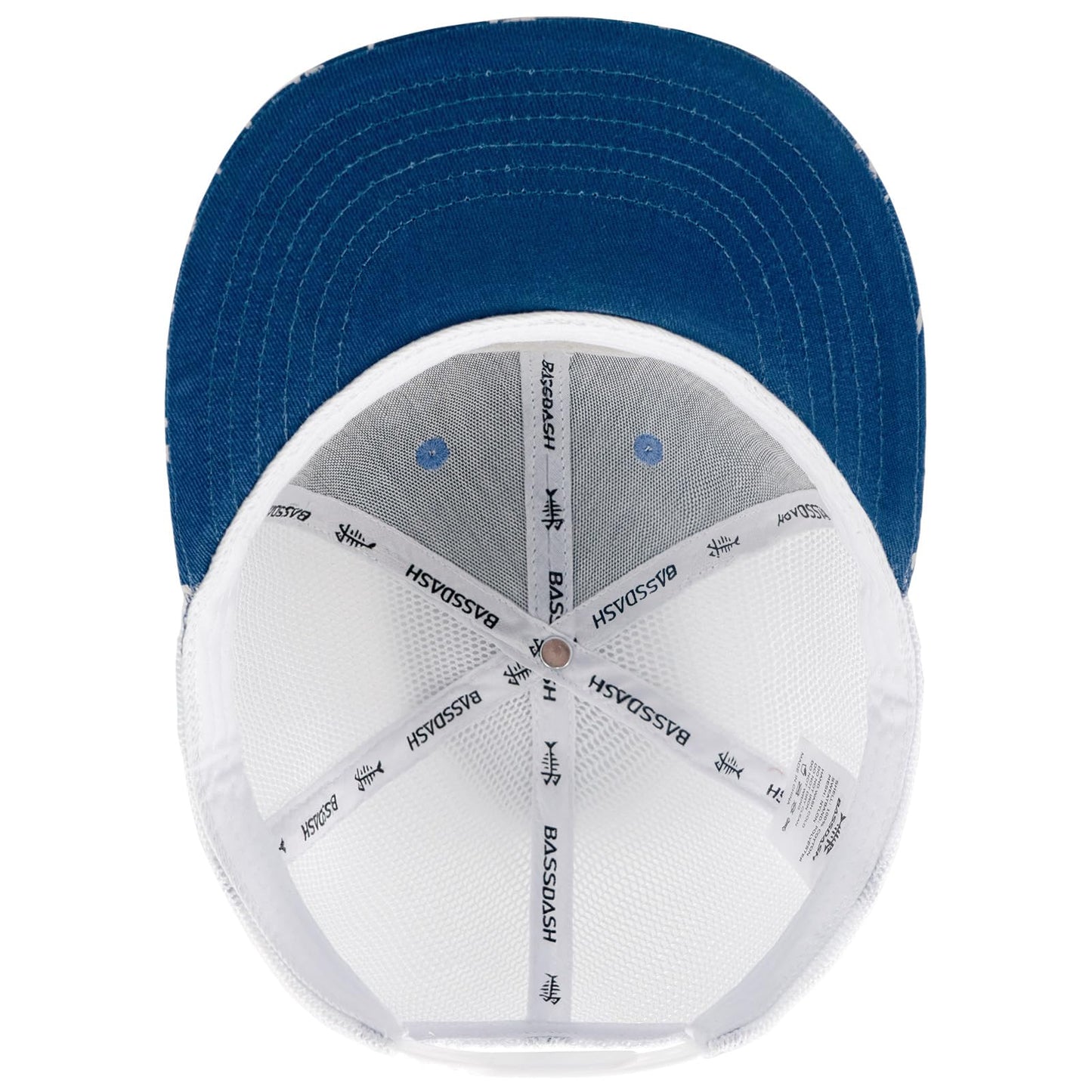 Bassdash Casquette de Camionneur à Bord Plat réglable Snapback Chapeau Maille Dos pour Hommes Femmes pêche Chasse - PATOGAZ