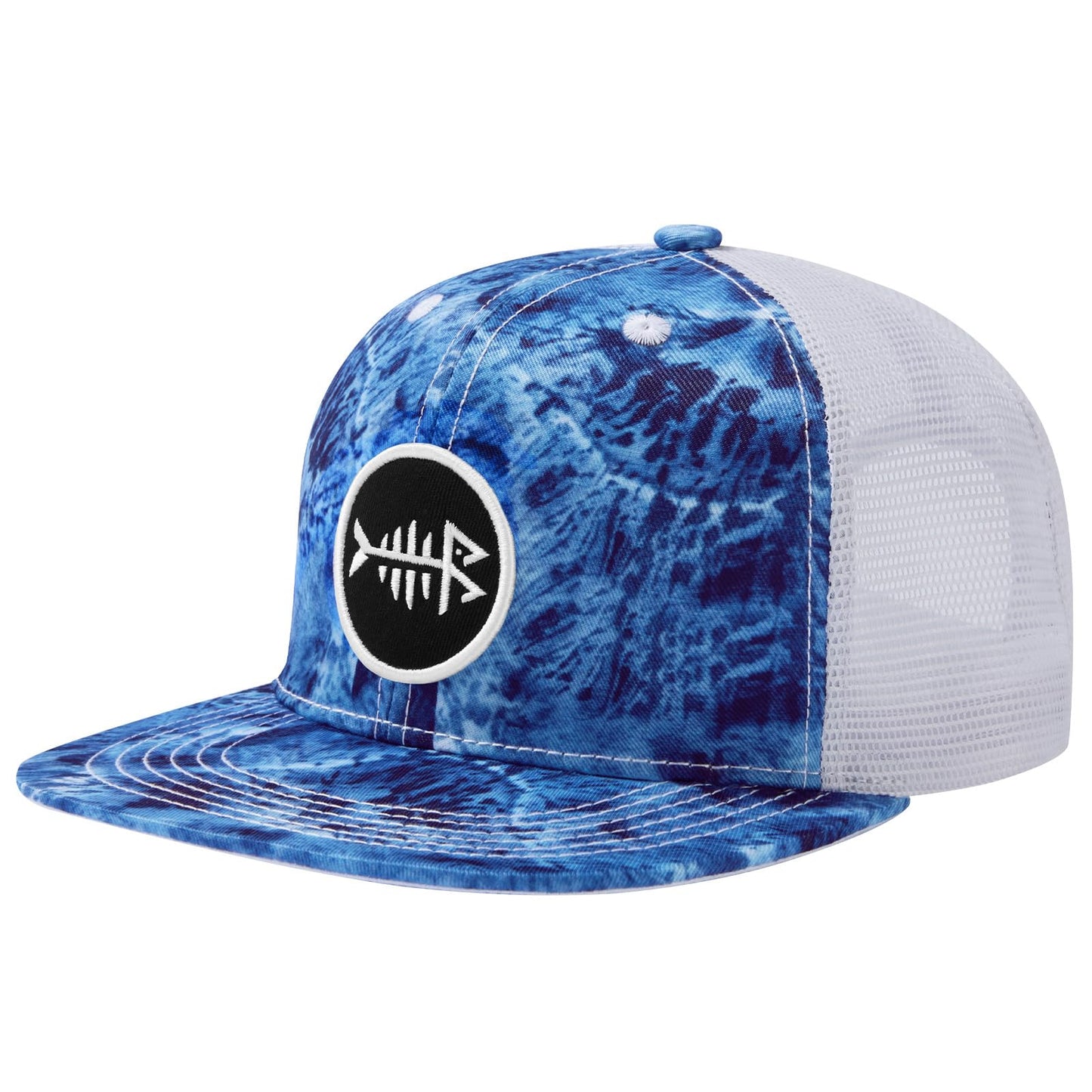 Bassdash Casquette de Camionneur à Bord Plat réglable Snapback Chapeau Maille Dos pour Hommes Femmes pêche Chasse - PATOGAZ