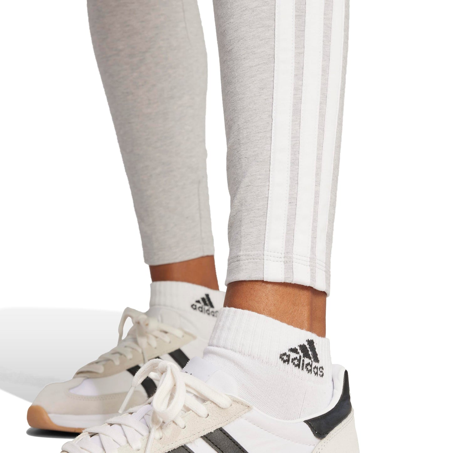 adidas Women's Legging Coton 3 Bandes Essentials - PATOGAZ