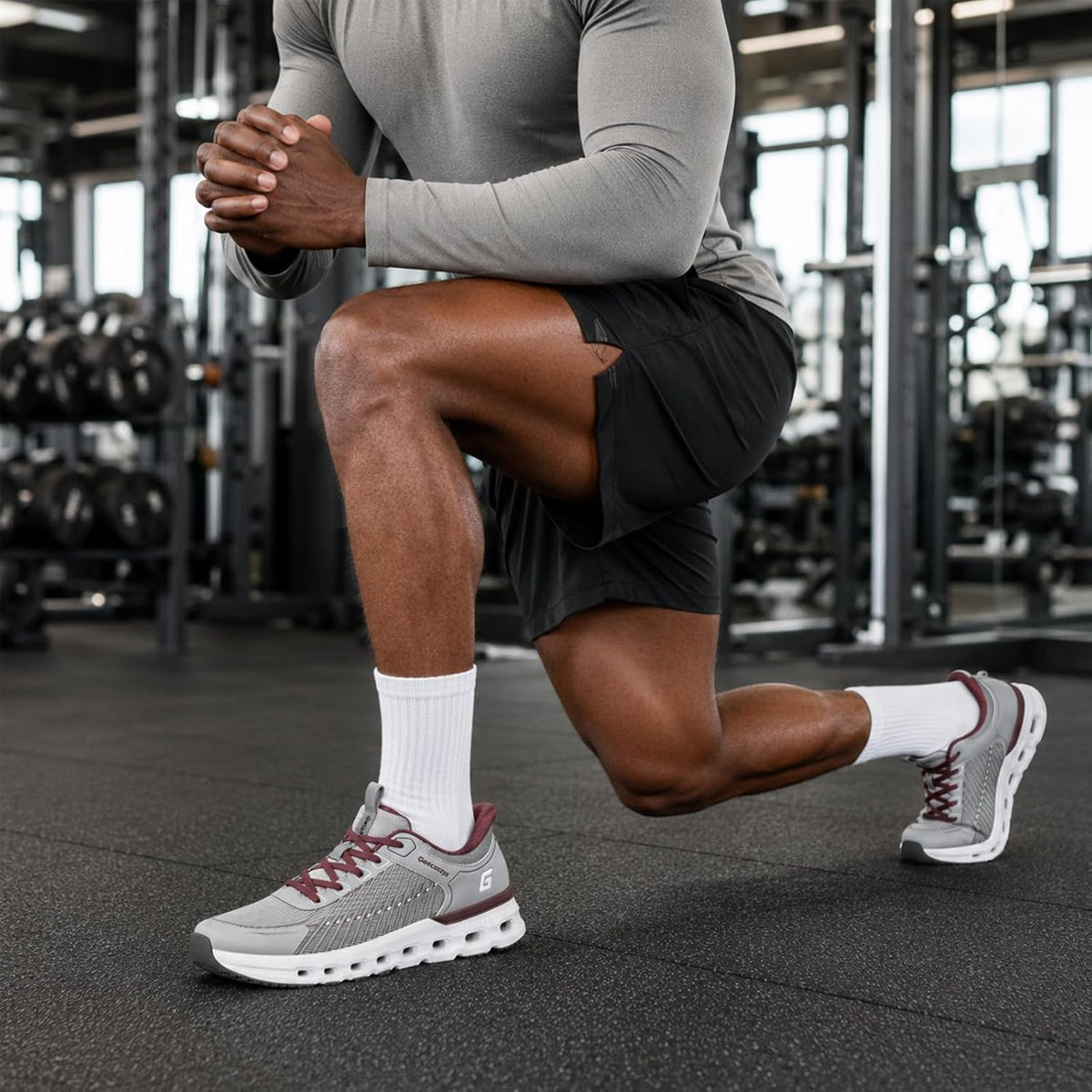 Baskets Larges Chaussures de Sport Homme | Chaussures à bout large, Pieds Larges, Respirant, Antidérapant, Amorti, pour Sorties quotidiennes, Fitness, Jogging - PATOGAZ