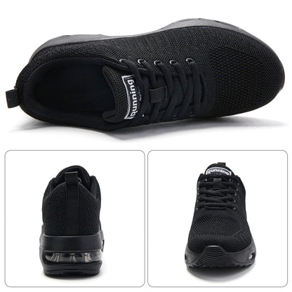 Myztra Femme Baskets Running Coussin Amortissant | Marche, Amortissantes, Légères, Respirantes, Antidérapantes, Confortables, Fitness, Gym, Jogging, Quotidien - PATOGAZ