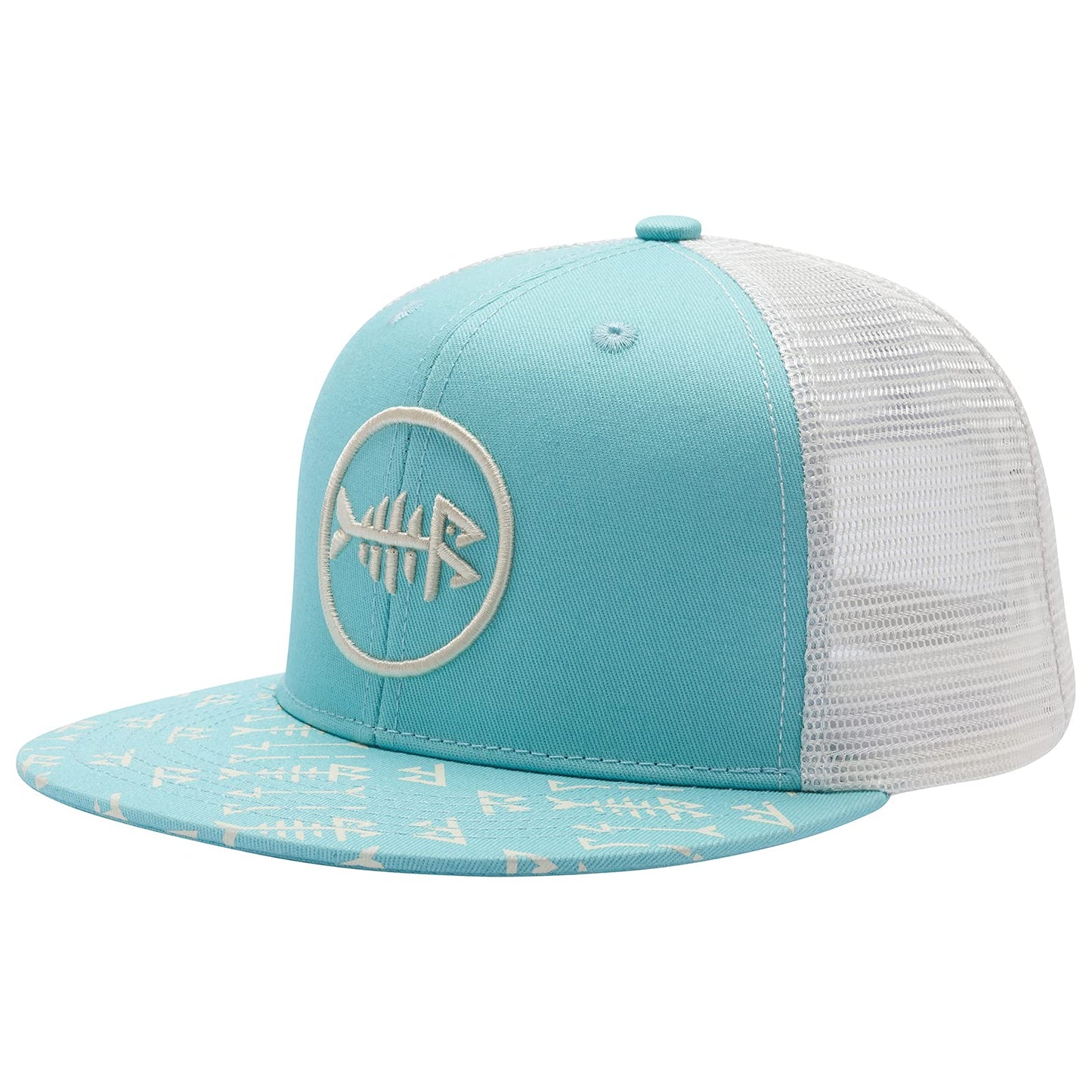 Bassdash Casquette de Camionneur à Bord Plat réglable Snapback Chapeau Maille Dos pour Hommes Femmes pêche Chasse - PATOGAZ
