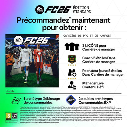 EA SPORTS FC 26 — Édition Standard Xbox Series X / Xbox One (Disque) - PATOGAZ