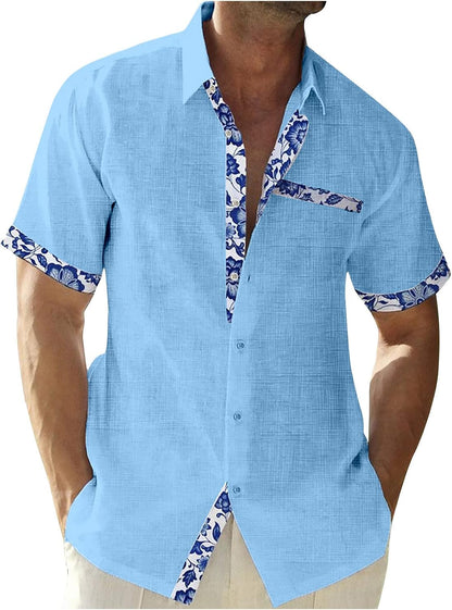 Chemises en Lin Boutonnées