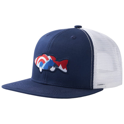 Bassdash Casquette de Camionneur à Bord Plat réglable Snapback Chapeau Maille Dos pour Hommes Femmes pêche Chasse - PATOGAZ