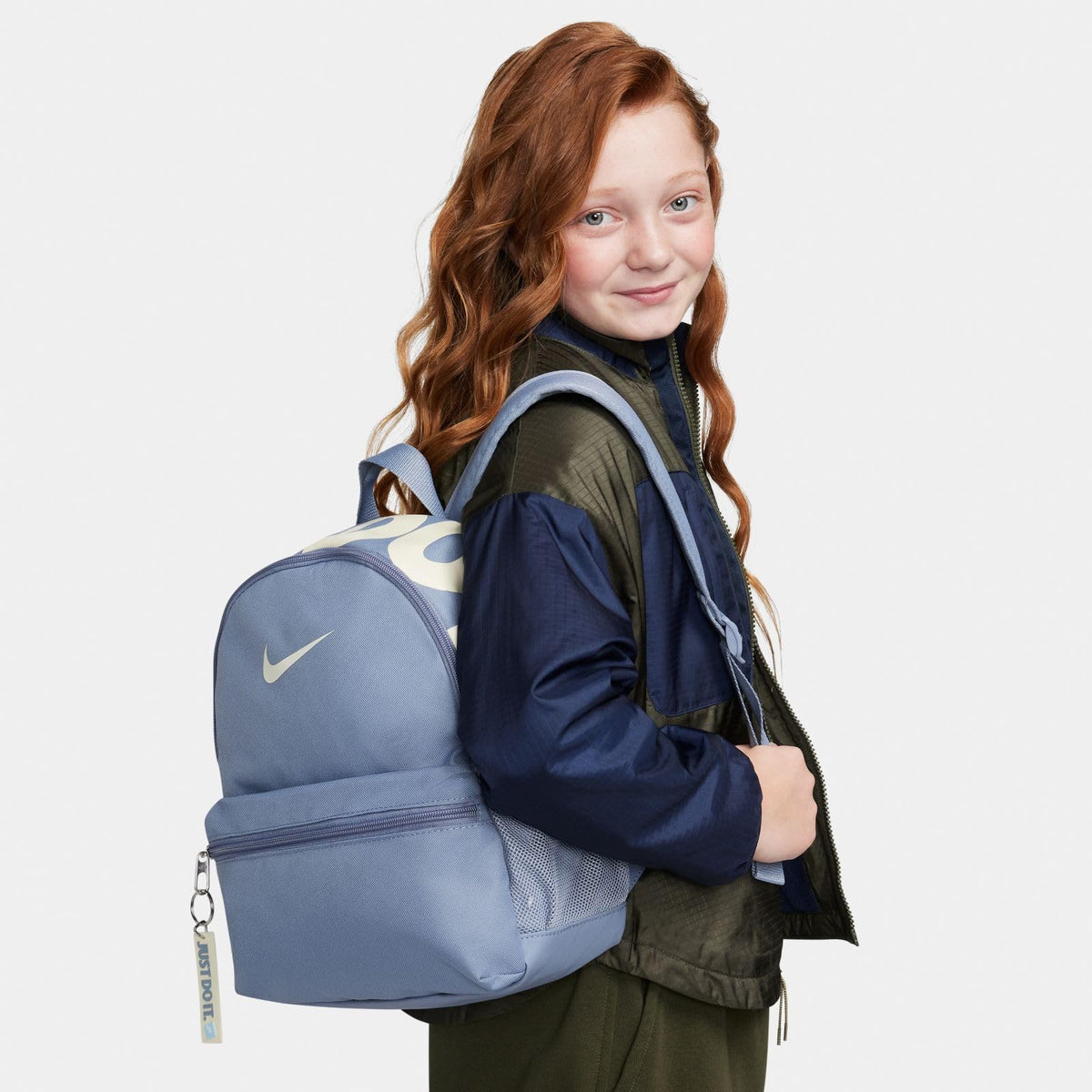 Nike_Y NK BRSLA JDI MINI , Mixte enfant, Noir/Blanc, Taille unique - PATOGAZ