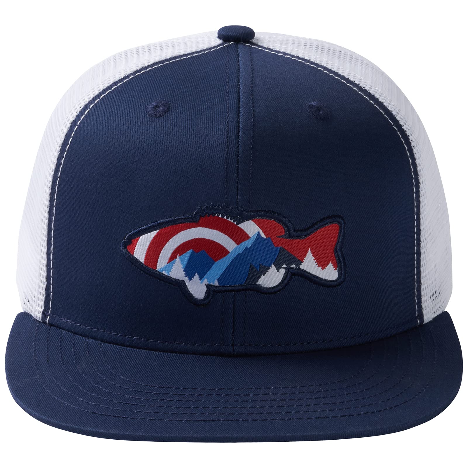 Bassdash Casquette de Camionneur à Bord Plat réglable Snapback Chapeau Maille Dos pour Hommes Femmes pêche Chasse - PATOGAZ