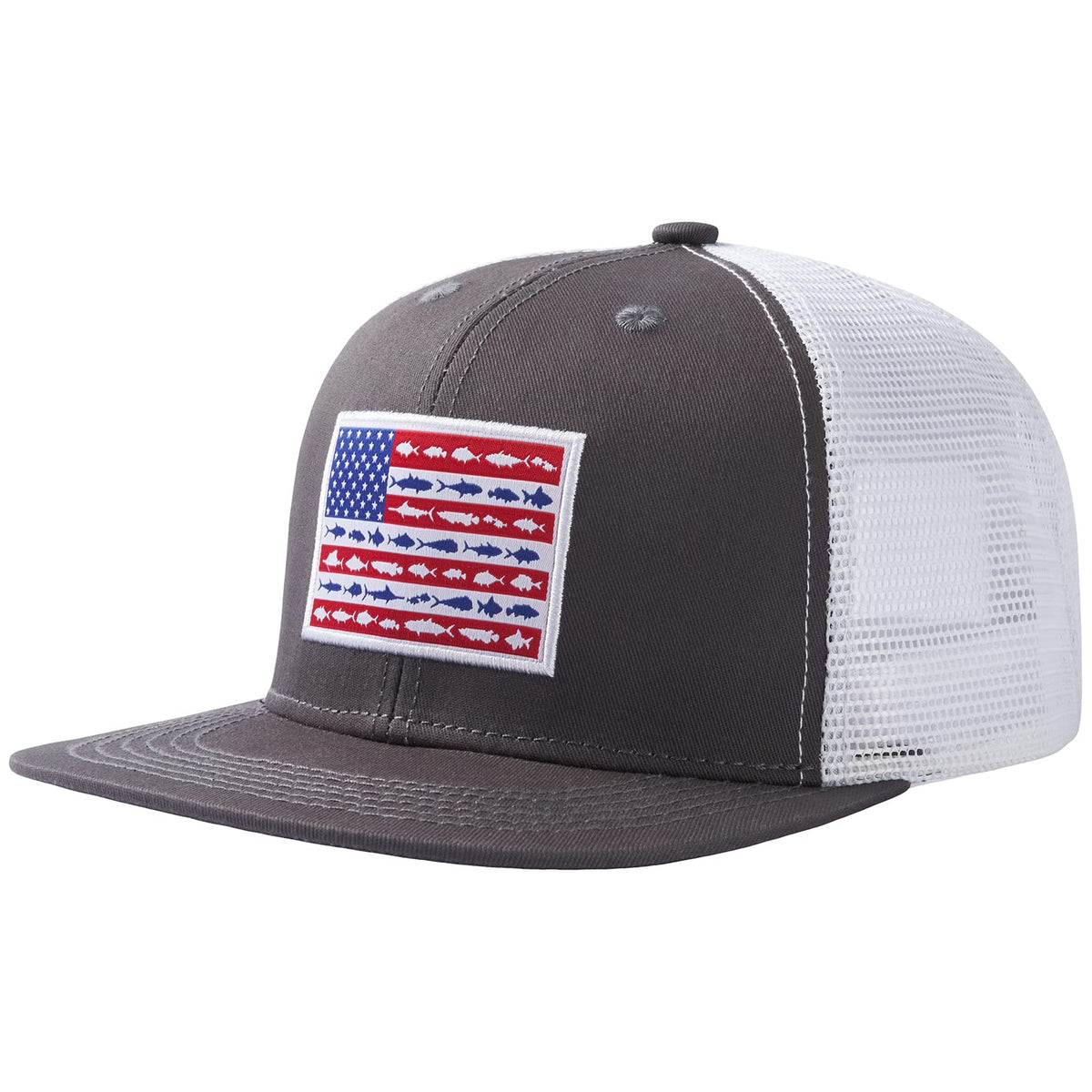 Bassdash Casquette de Camionneur à Bord Plat réglable Snapback Chapeau Maille Dos pour Hommes Femmes pêche Chasse - PATOGAZ