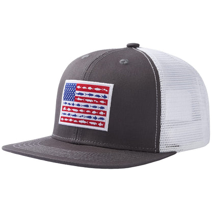 Bassdash Casquette de Camionneur à Bord Plat réglable Snapback Chapeau Maille Dos pour Hommes Femmes pêche Chasse - PATOGAZ