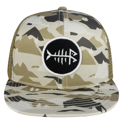 Bassdash Casquette de Camionneur à Bord Plat réglable Snapback Chapeau Maille Dos pour Hommes Femmes pêche Chasse - PATOGAZ
