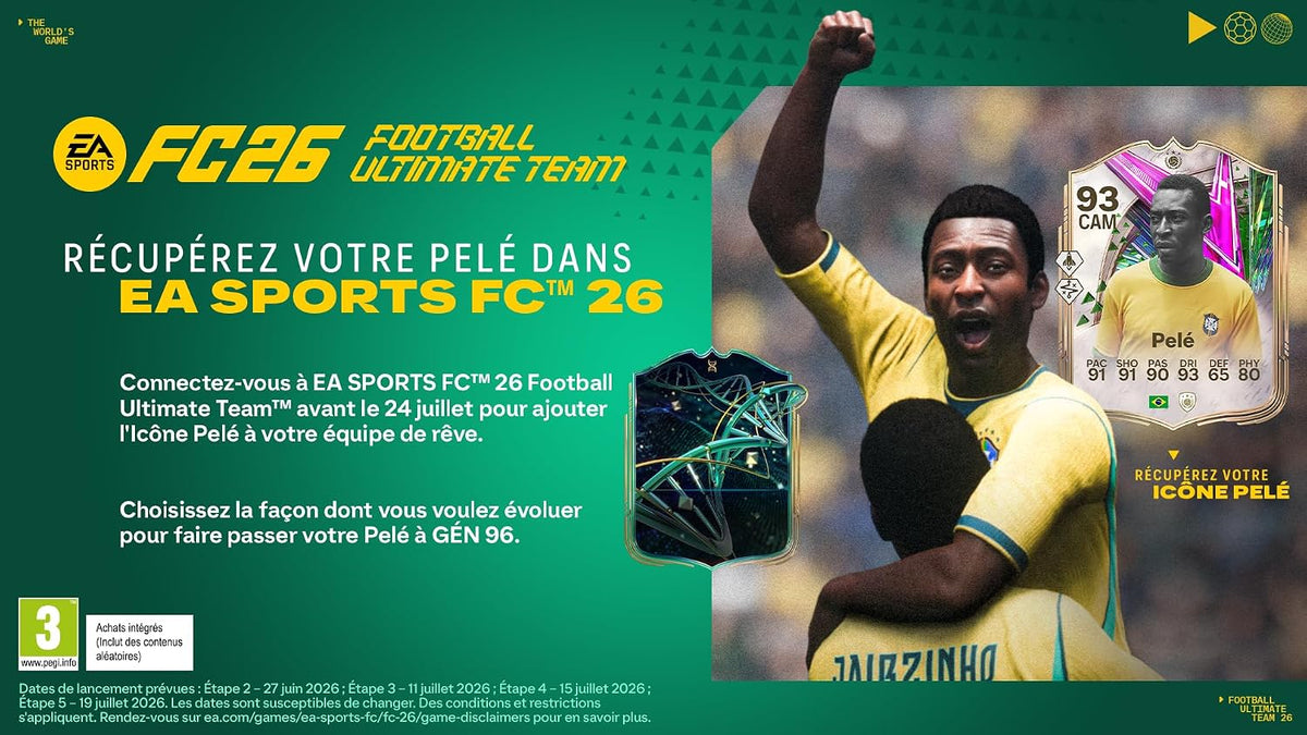 EA SPORTS FC 26 — Édition Standard Xbox Series X / Xbox One (Disque) - PATOGAZ