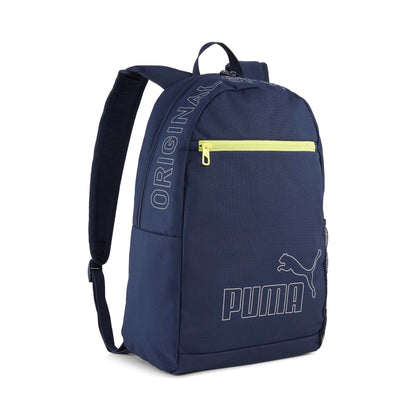 PUMA PUMA PHASE Backpack, Sacs à dos classiques Unisexe, PUMA Black-Gold-No.1 Logo, OSFA - 091164 - PATOGAZ