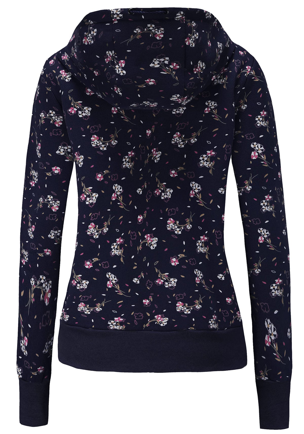 TrendiMax Sweat à Capuche Femme Pull à Capuche avec Fermeture Éclair Hoodie Imprimé pour Femmes - PATOGAZ