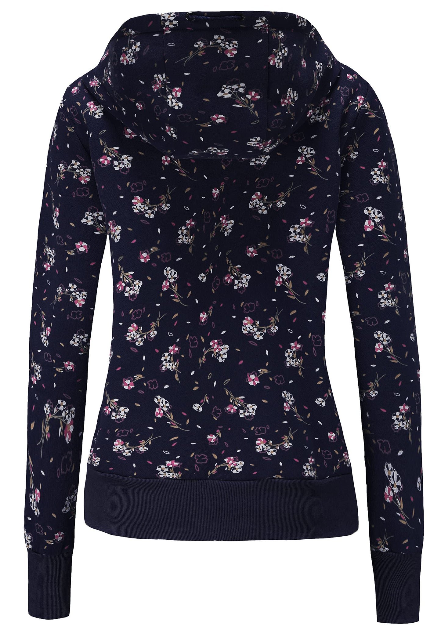 TrendiMax Sweat à Capuche Femme Pull à Capuche avec Fermeture Éclair Hoodie Imprimé pour Femmes - PATOGAZ