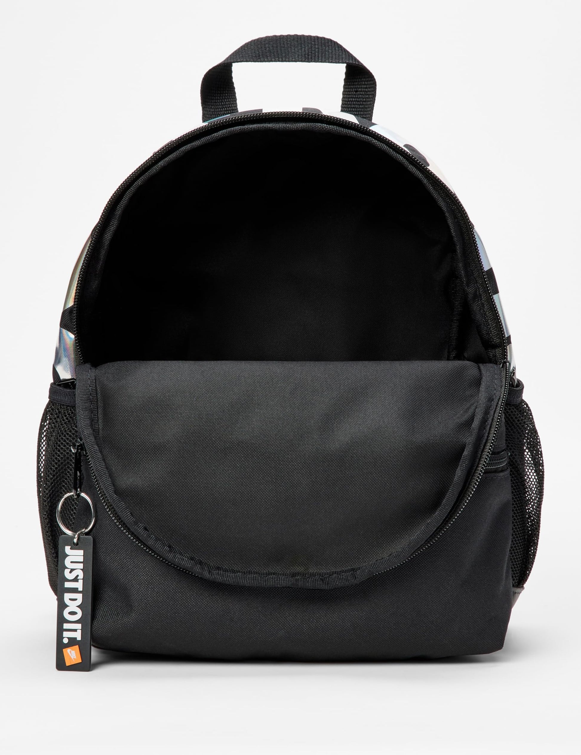 Nike_Y NK BRSLA JDI MINI , Mixte enfant, Noir/Blanc, Taille unique - PATOGAZ