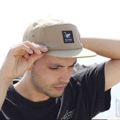 Casquette Strapback réglable - Classic Jockey Cap - Casquette de baseball pour homme/femme Casquette à 5 panneaux Surf Monkey®