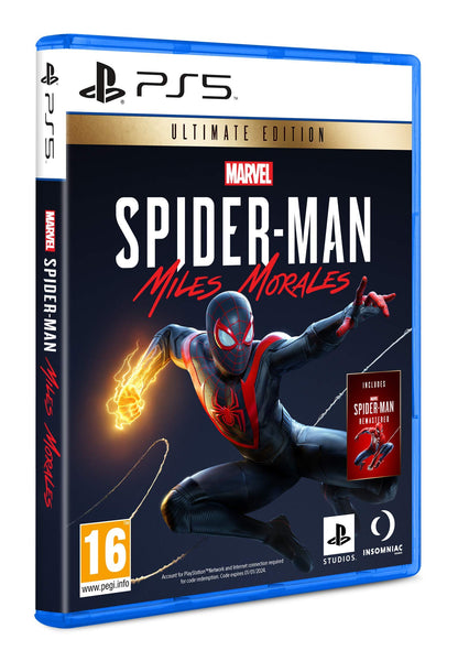Sony, Marvel's Spider-Man : Miles Morales PS5, Jeu d'Action, Édition Standard, Version Physique avec CD, En Français, 1 joueur, PEGI 16, Pour PlayStation 5 - PATOGAZ