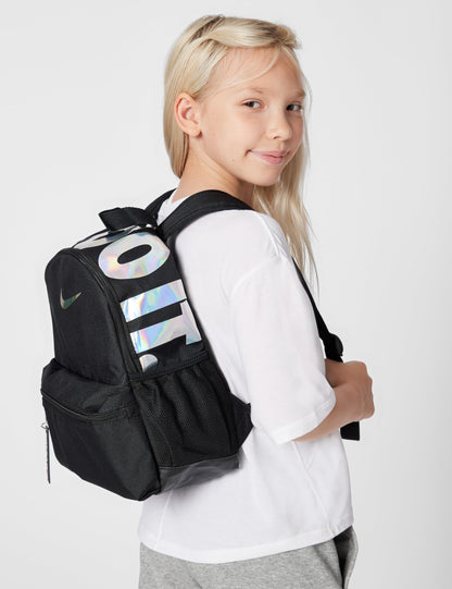 Nike_Y NK BRSLA JDI MINI , Mixte enfant, Noir/Blanc, Taille unique - PATOGAZ