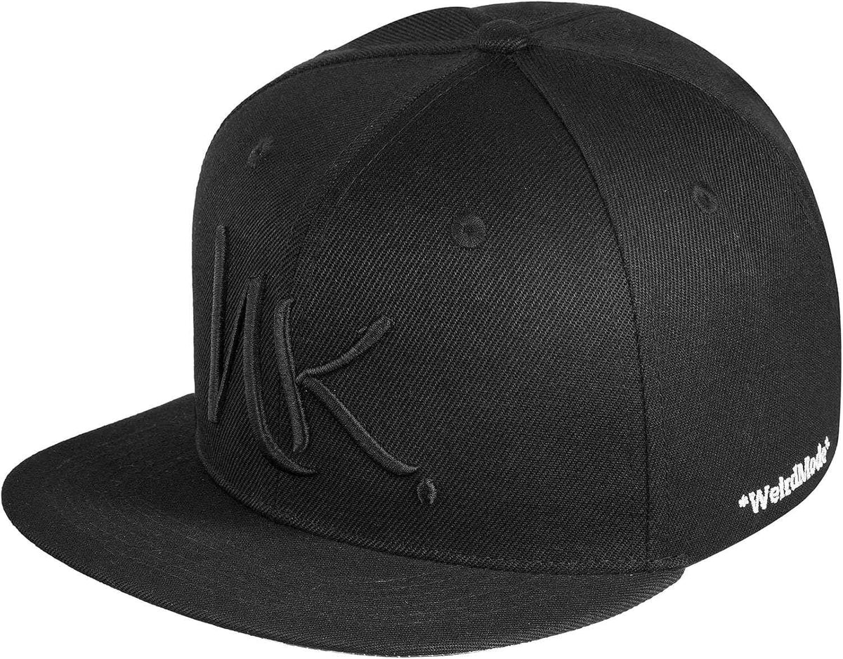 Nebelkind Casquette Snapback pour Homme et Femme - Noir - Taille Unique - Taille Unique - Réglable - Unisexe - De qualité supérieure - Style Streetwear - Casquette de Baseball avec visière Droite -