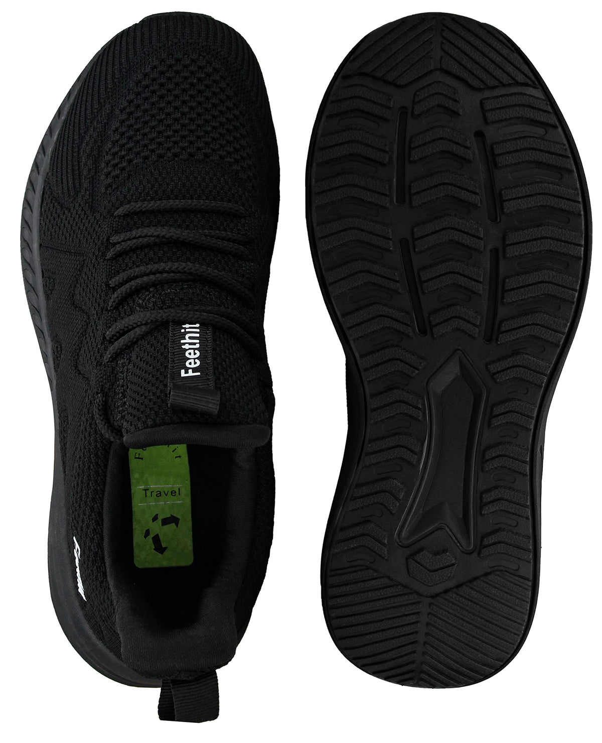 Feethit Baskets et Chaussures de Sport Homme Tennis Running Marche Sneakers | Mesh respirant, intérieur doux, amorti EVA, semelle en caoutchouc antidérapante, lacets réglables, sport et quotidien - PATOGAZ