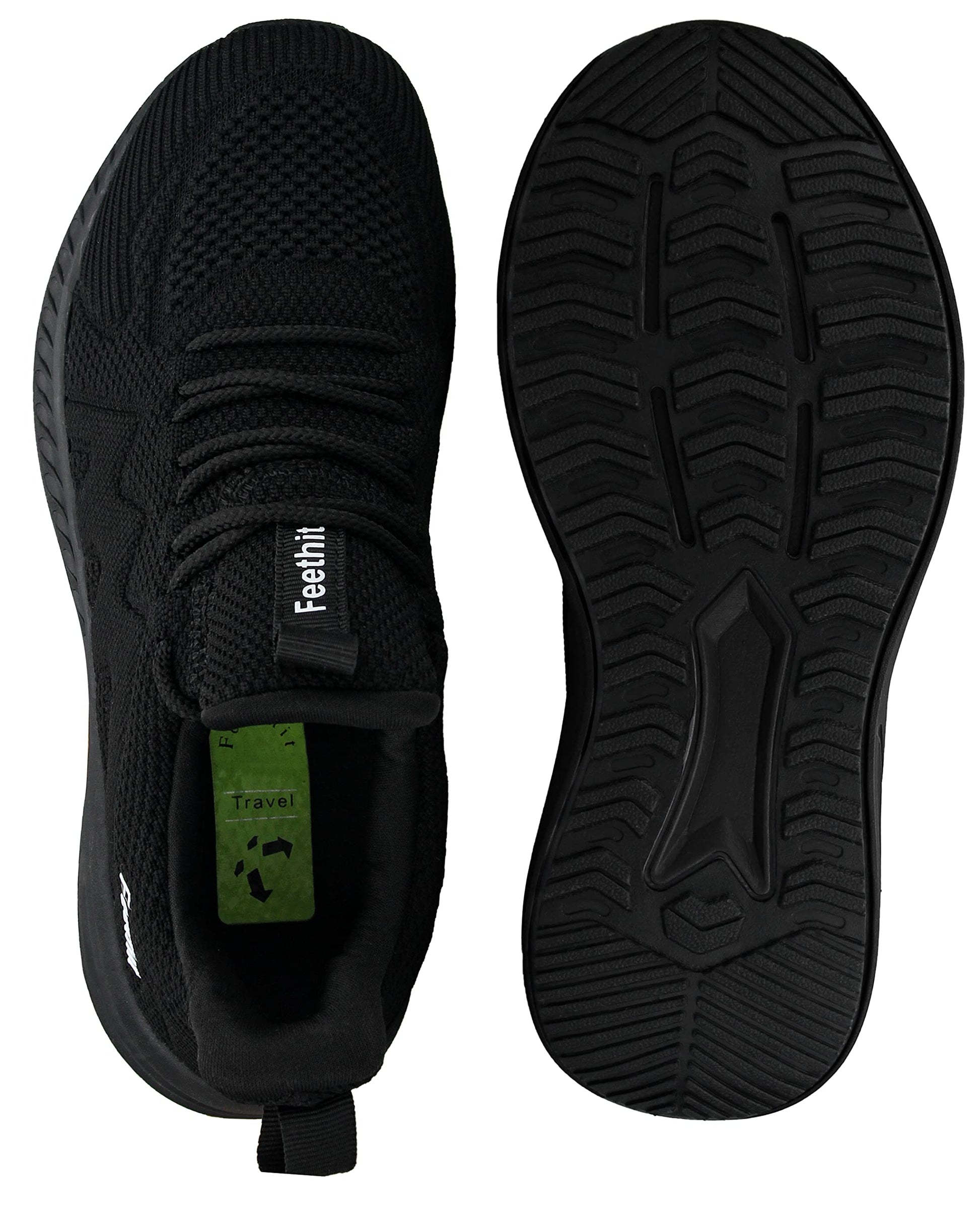 Feethit Baskets et Chaussures de Sport Homme Tennis Running Marche Sneakers | Mesh respirant, intérieur doux, amorti EVA, semelle en caoutchouc antidérapante, lacets réglables, sport et quotidien - PATOGAZ