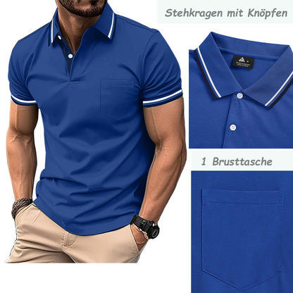 Pack 3 Polos Homme — Respirant Séchage Rapide