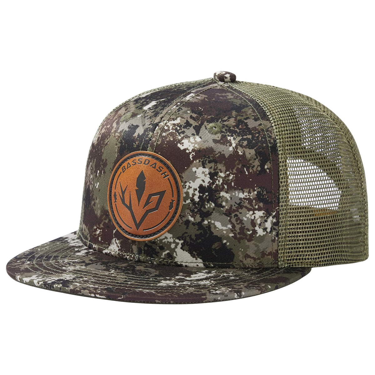 Bassdash Casquette de Camionneur à Bord Plat réglable Snapback Chapeau Maille Dos pour Hommes Femmes pêche Chasse - PATOGAZ