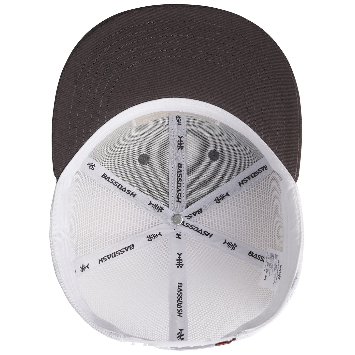Bassdash Casquette de Camionneur à Bord Plat réglable Snapback Chapeau Maille Dos pour Hommes Femmes pêche Chasse - PATOGAZ
