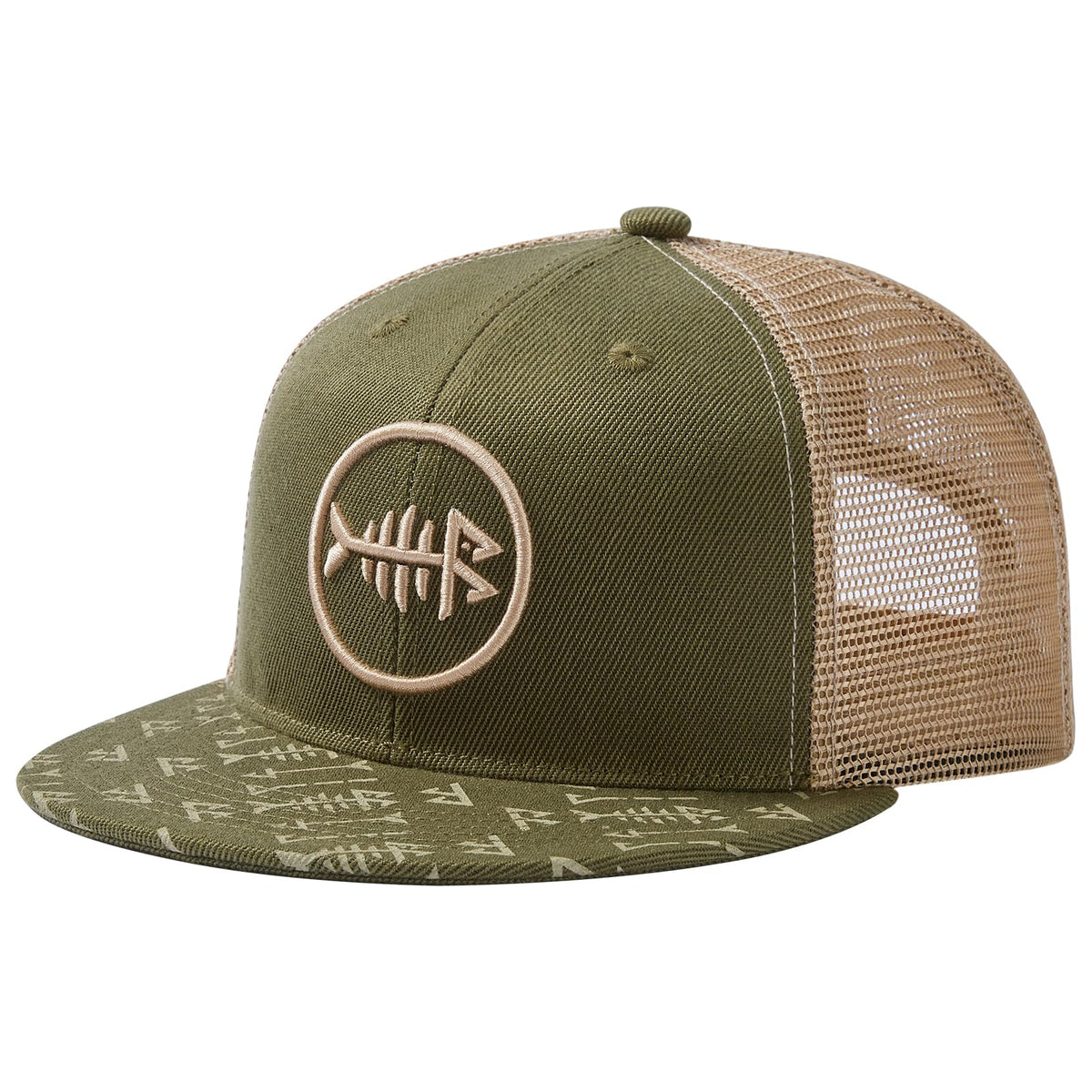 Bassdash Casquette de Camionneur à Bord Plat réglable Snapback Chapeau Maille Dos pour Hommes Femmes pêche Chasse - PATOGAZ