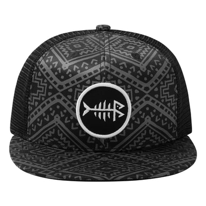 Bassdash Casquette de Camionneur à Bord Plat réglable Snapback Chapeau Maille Dos pour Hommes Femmes pêche Chasse - PATOGAZ