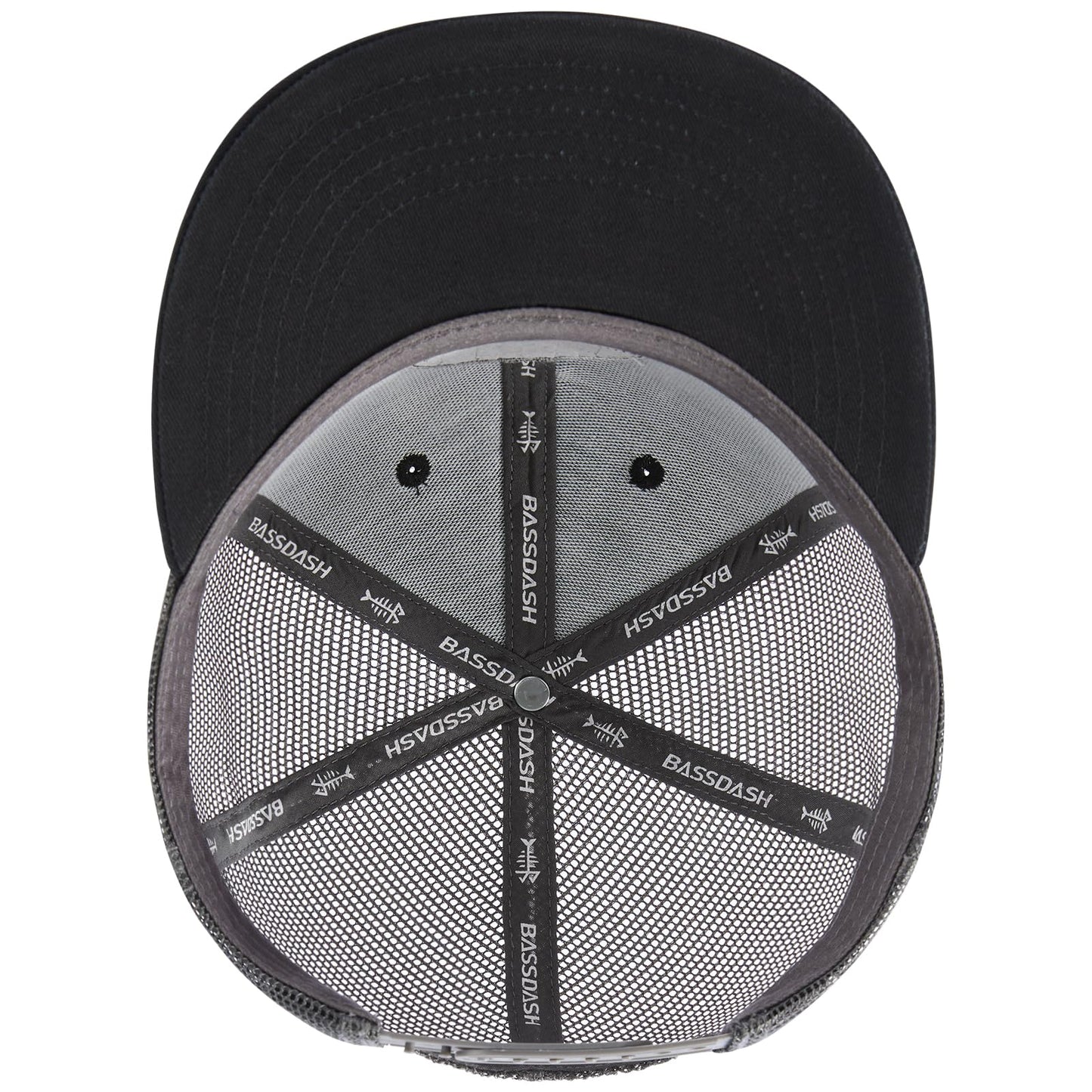 Bassdash Casquette de Camionneur à Bord Plat réglable Snapback Chapeau Maille Dos pour Hommes Femmes pêche Chasse - PATOGAZ