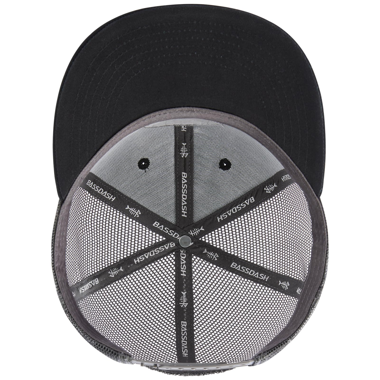 Bassdash Casquette de Camionneur à Bord Plat réglable Snapback Chapeau Maille Dos pour Hommes Femmes pêche Chasse - PATOGAZ