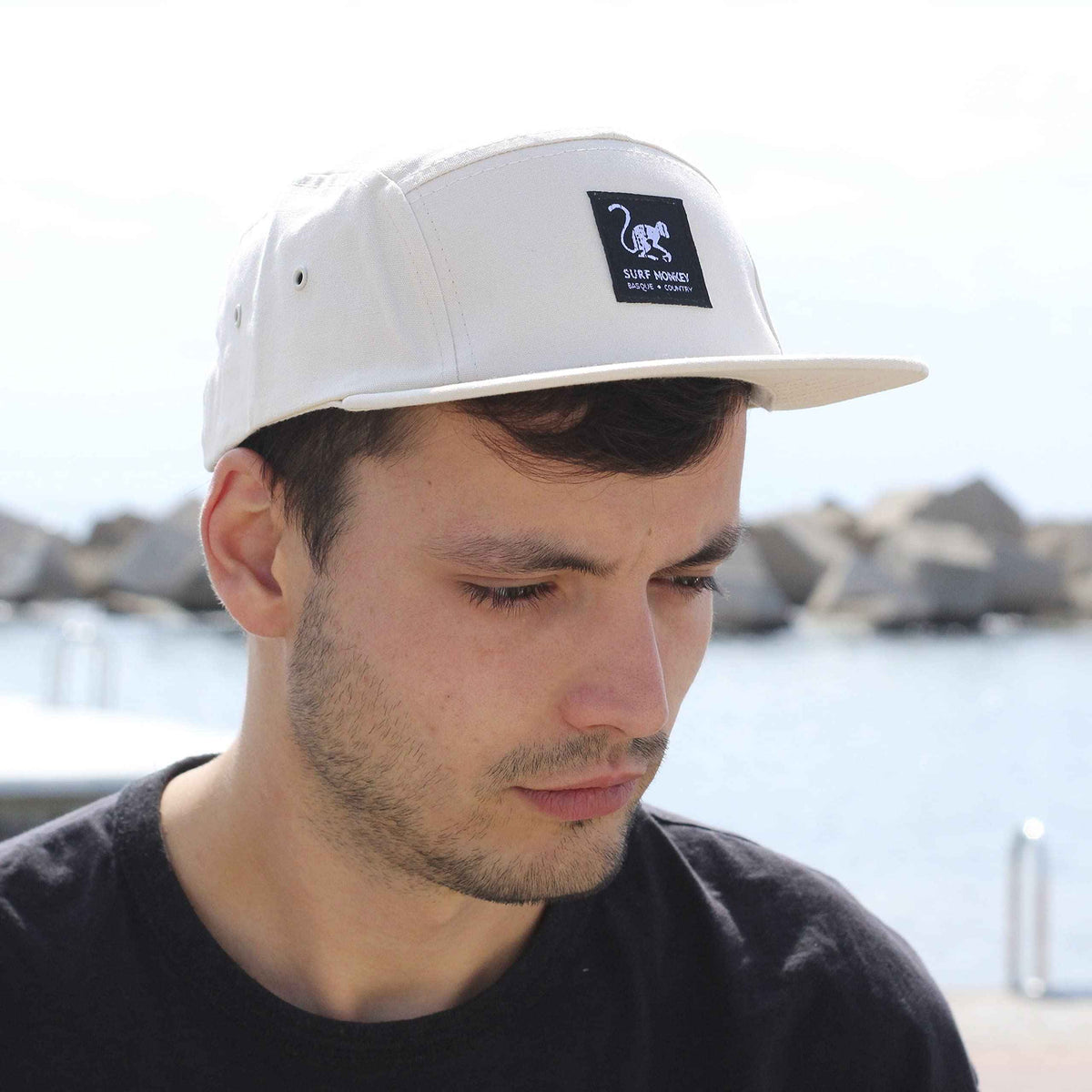 Casquette Strapback réglable - Classic Jockey Cap - Casquette de baseball pour homme/femme Casquette à 5 panneaux Surf Monkey®
