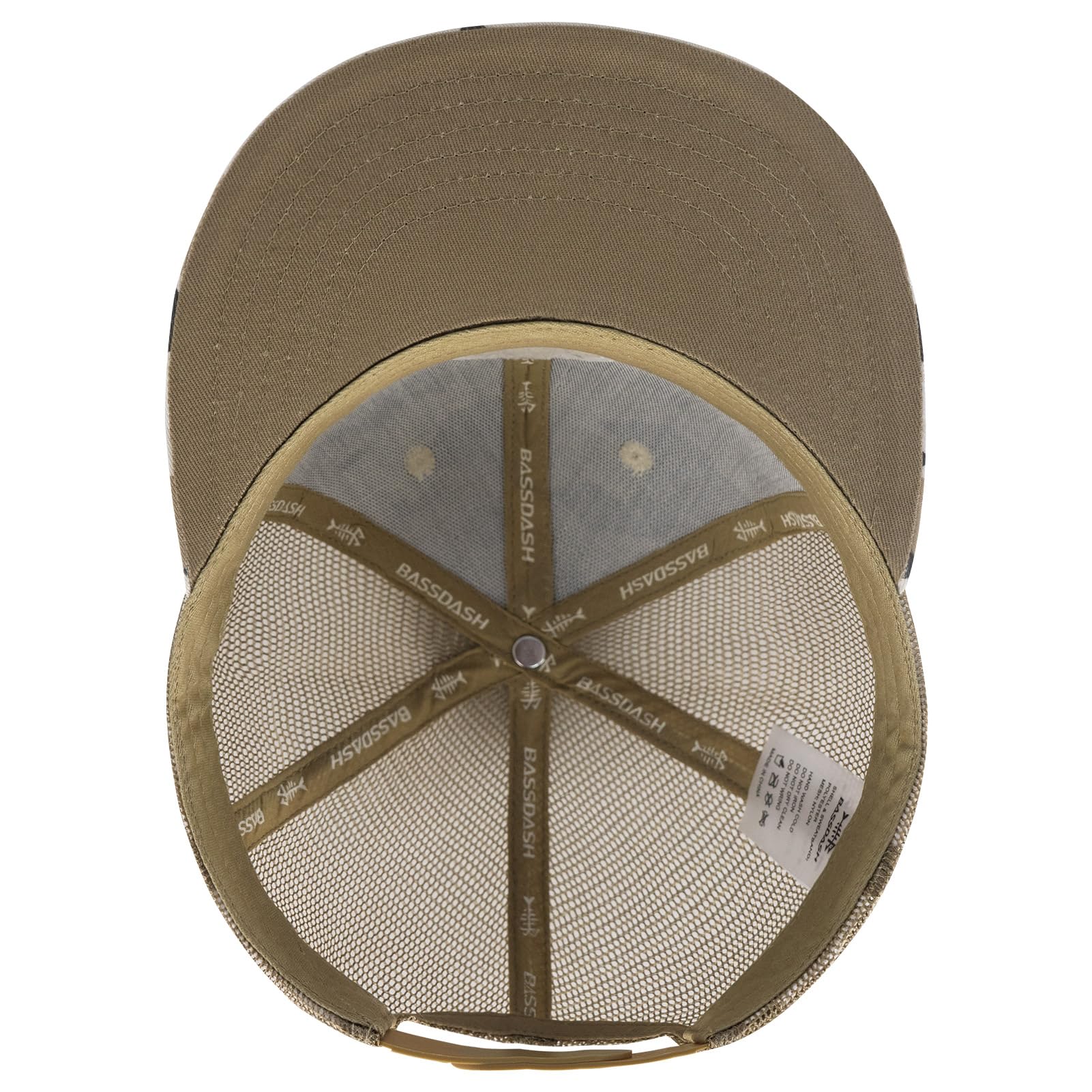 Bassdash Casquette de Camionneur à Bord Plat réglable Snapback Chapeau Maille Dos pour Hommes Femmes pêche Chasse - PATOGAZ